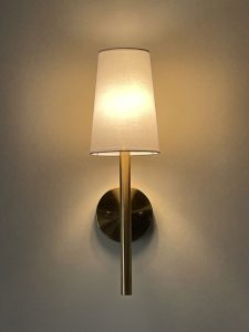 wall sconce installation